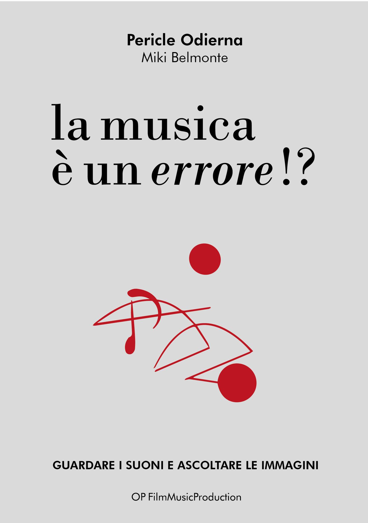 cover libro la musica e un errore