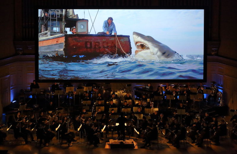 Keith Lockhart conducts Jaws Live to Picture (Photo by Hilary Scott)