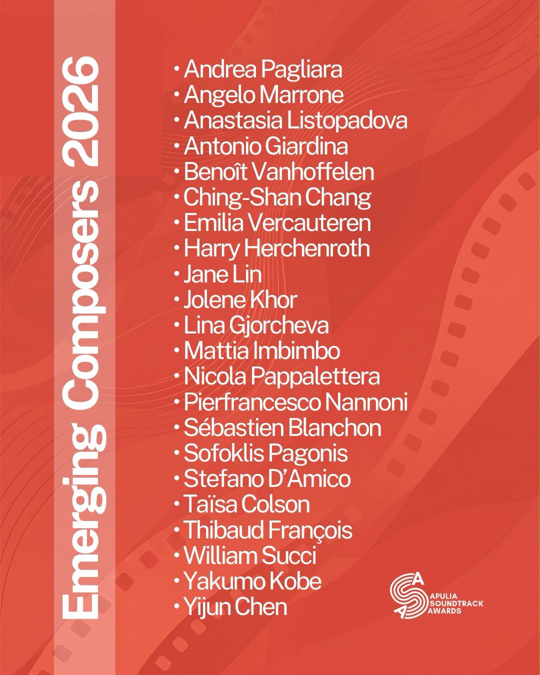locandina apulia soundtrack awards emerging compoers 2026
