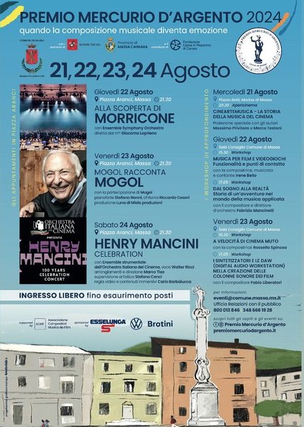 locandina premio mercurio dargento 2024