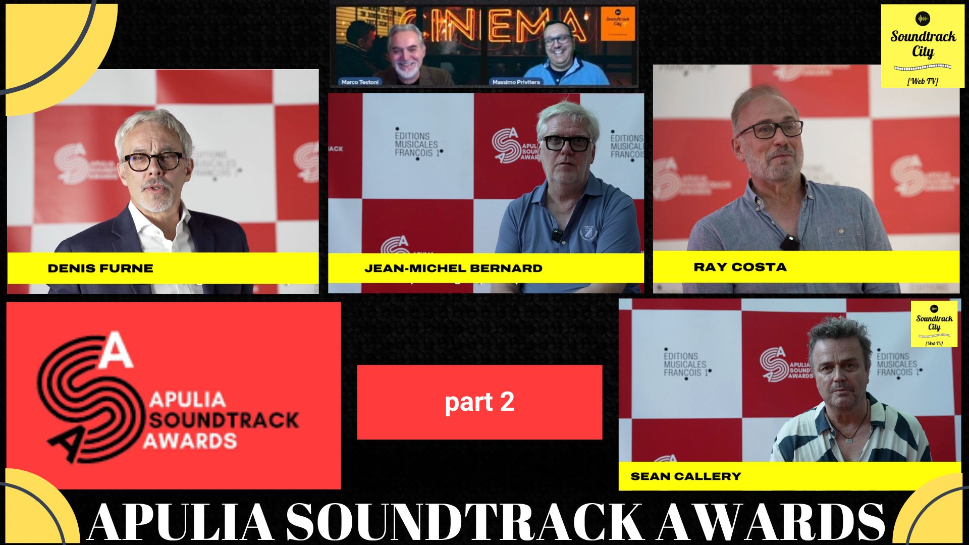 locandina soundtrack city apulia stranieri 2024