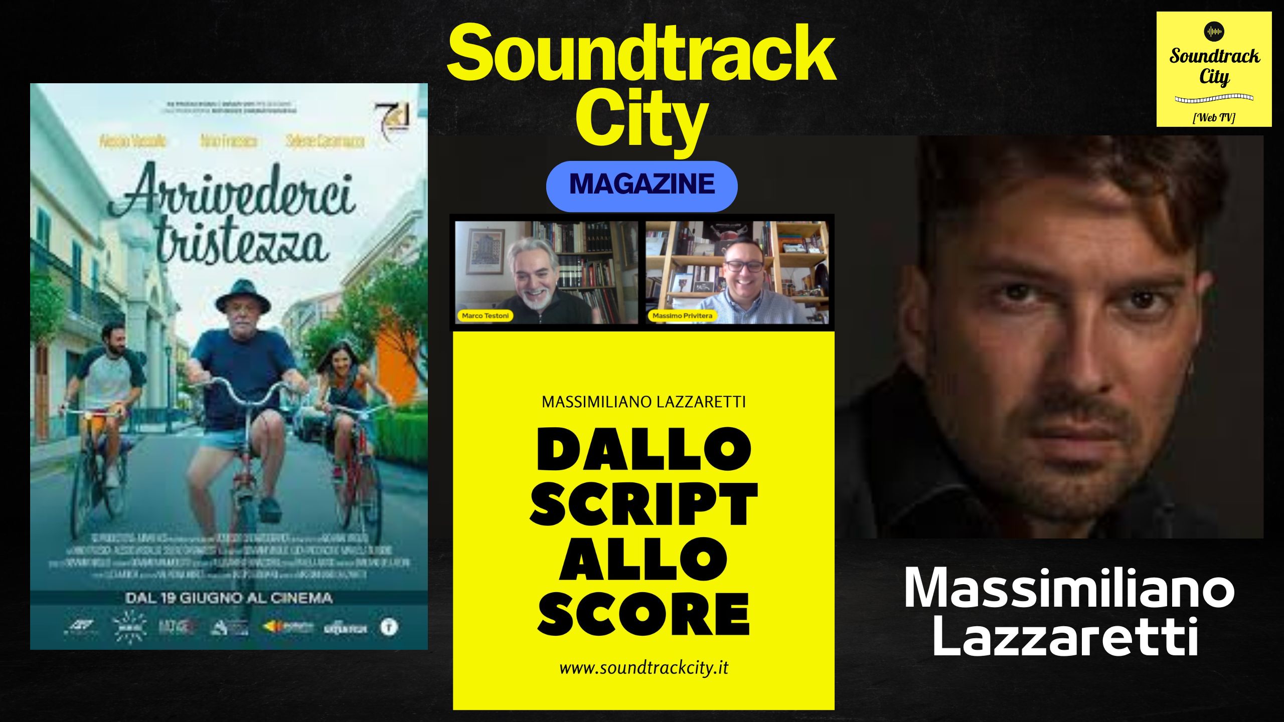 locandina soundtrack city massimiliano lazzaretti