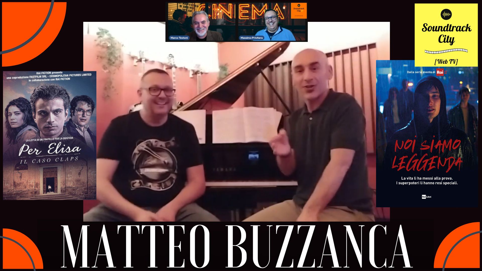 locandina soundtrack city matteo buzzanca