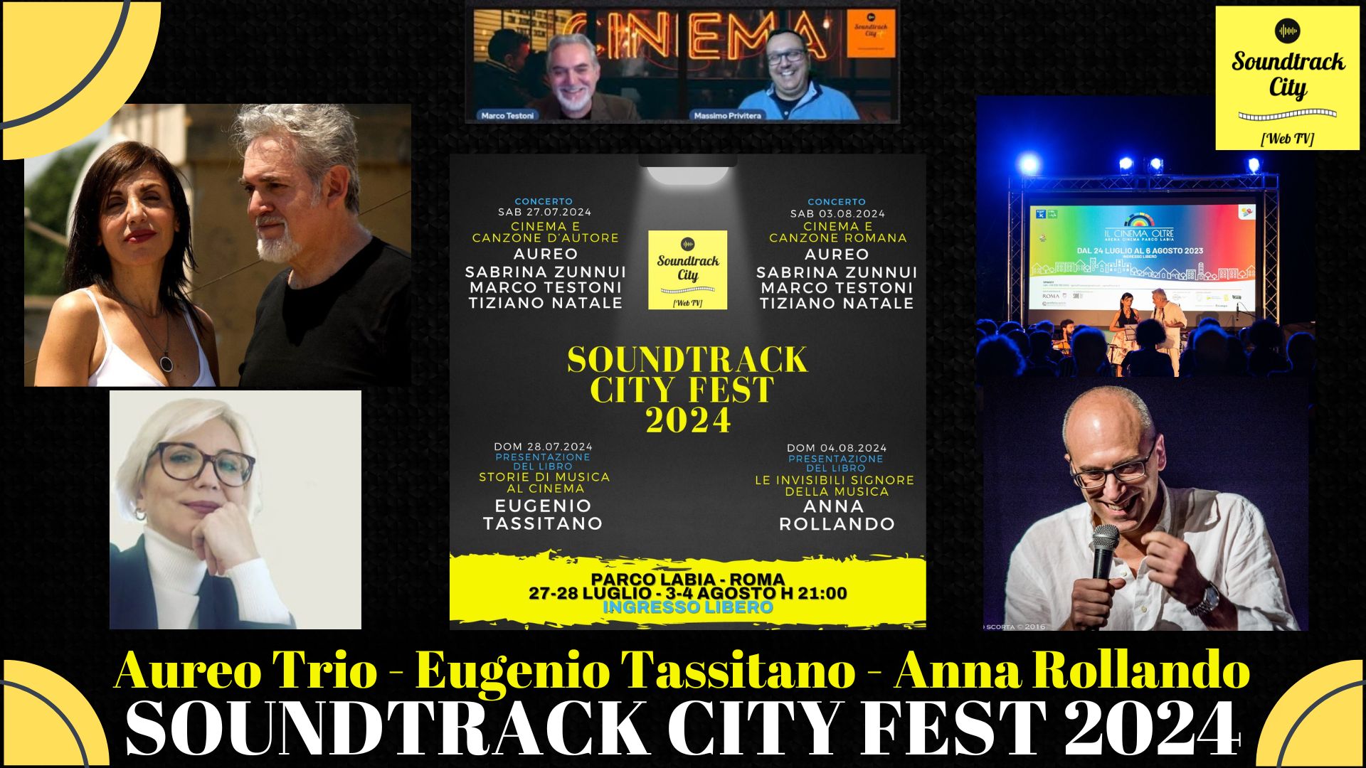 locandina soundtrack city soundtrack city fest 2024