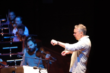Howard Shore dirige l'orchestra dell'Accademia Nazionale di Santa Cecilia