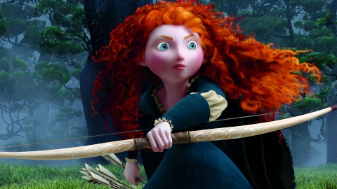 Merida, the main character of Disney/Pixar Merida, the main character of Disney/Pixar