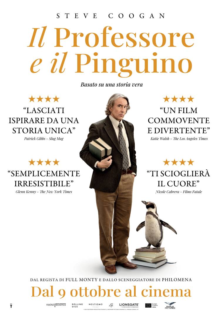 locandina il professore e il pinguino