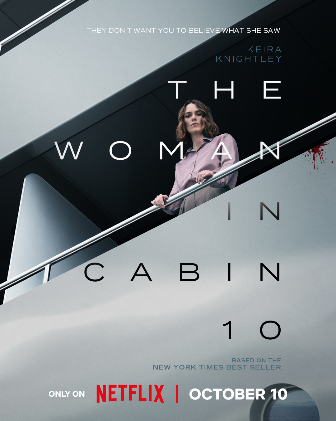 locandina la donna nella cabina 10