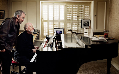 Spielberg e Williams al pianoforte