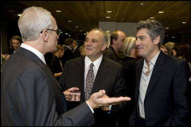 James Newton Howard, Dario Marianelli e Angelo Badalamenti dopo la conferenza stampa