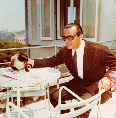 foto piero piccioni gatto