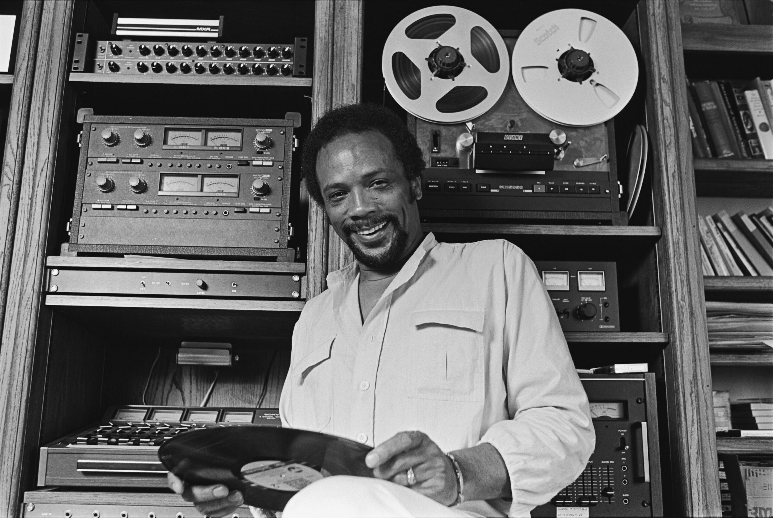 foto quincy jones pp giovane disco