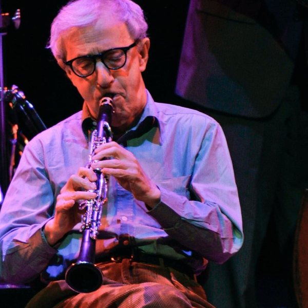 foto woody allen clarinetto
