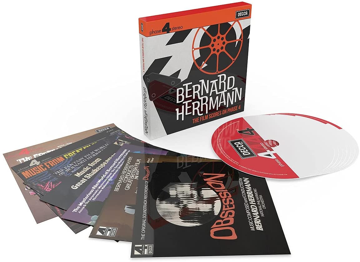 cover bernard herrmann film scores phase 4