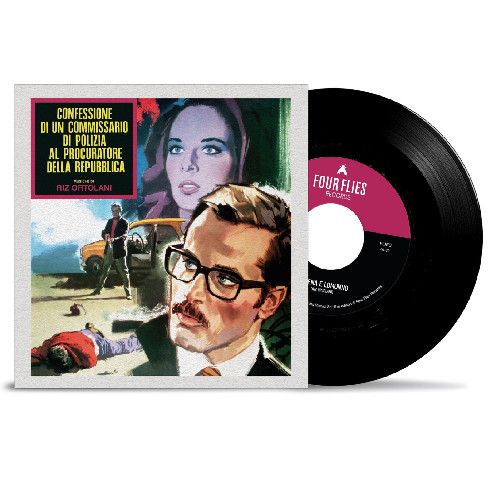 cover confessioni commissario ortolani vinile