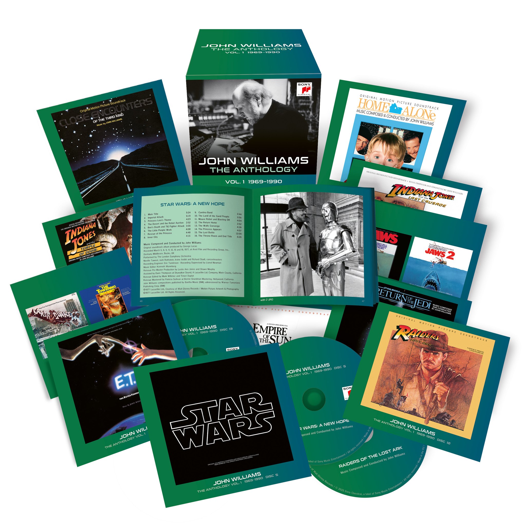 cover john williams anthology sonymasterworks