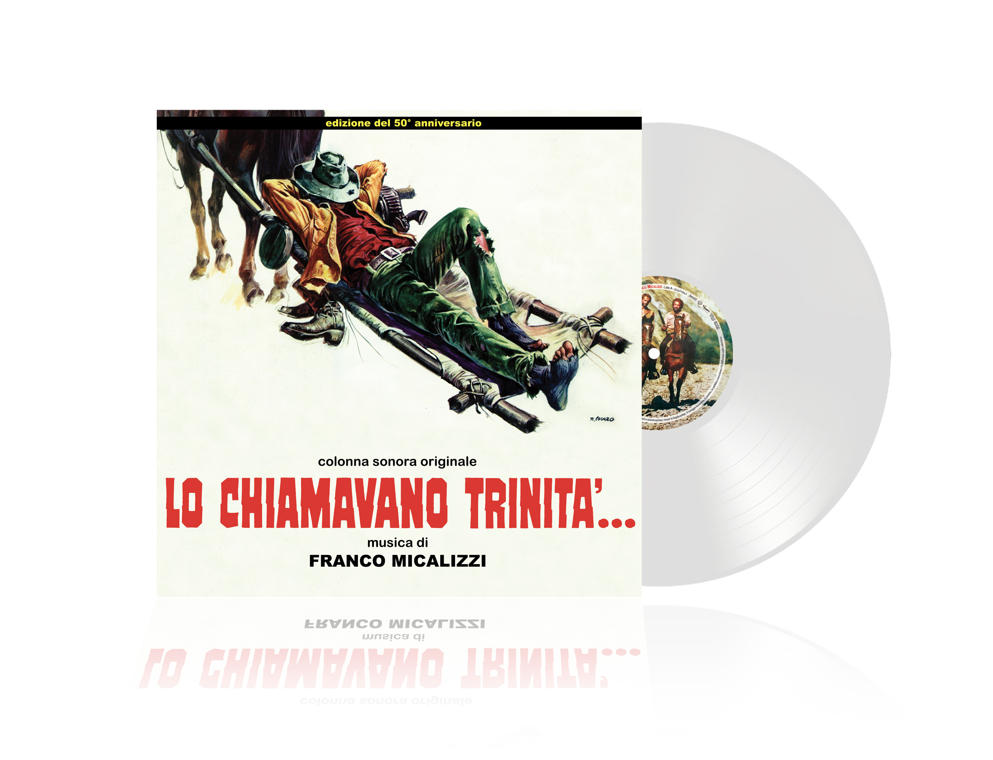 cover lo chiamavano trinita LP crystal
