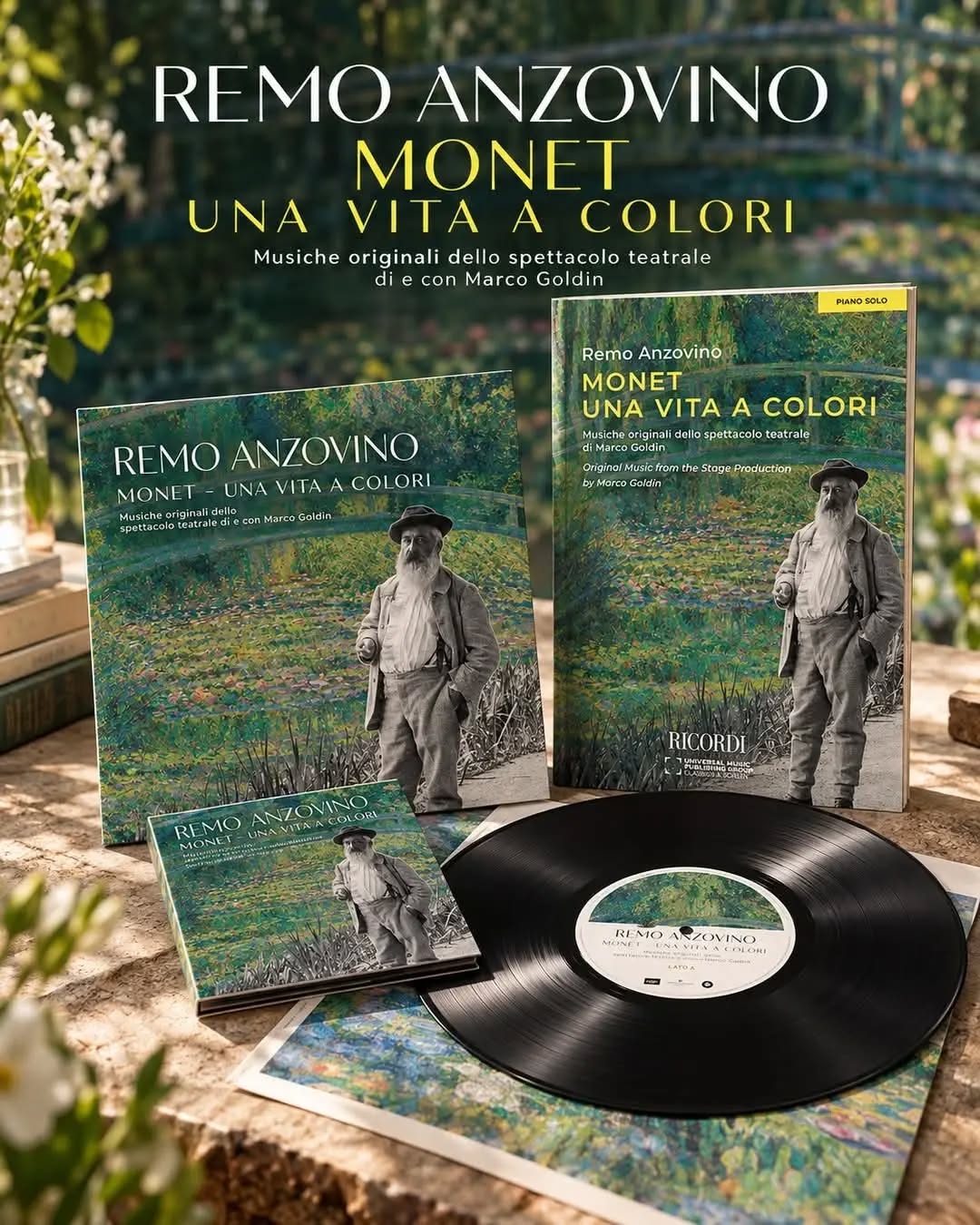 ColonneSonore.Net cover monet una vita a colori