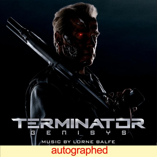 cover terminator genisys autographed
