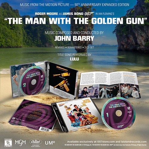 ColonneSonore.Net cover the man with the golden gun box