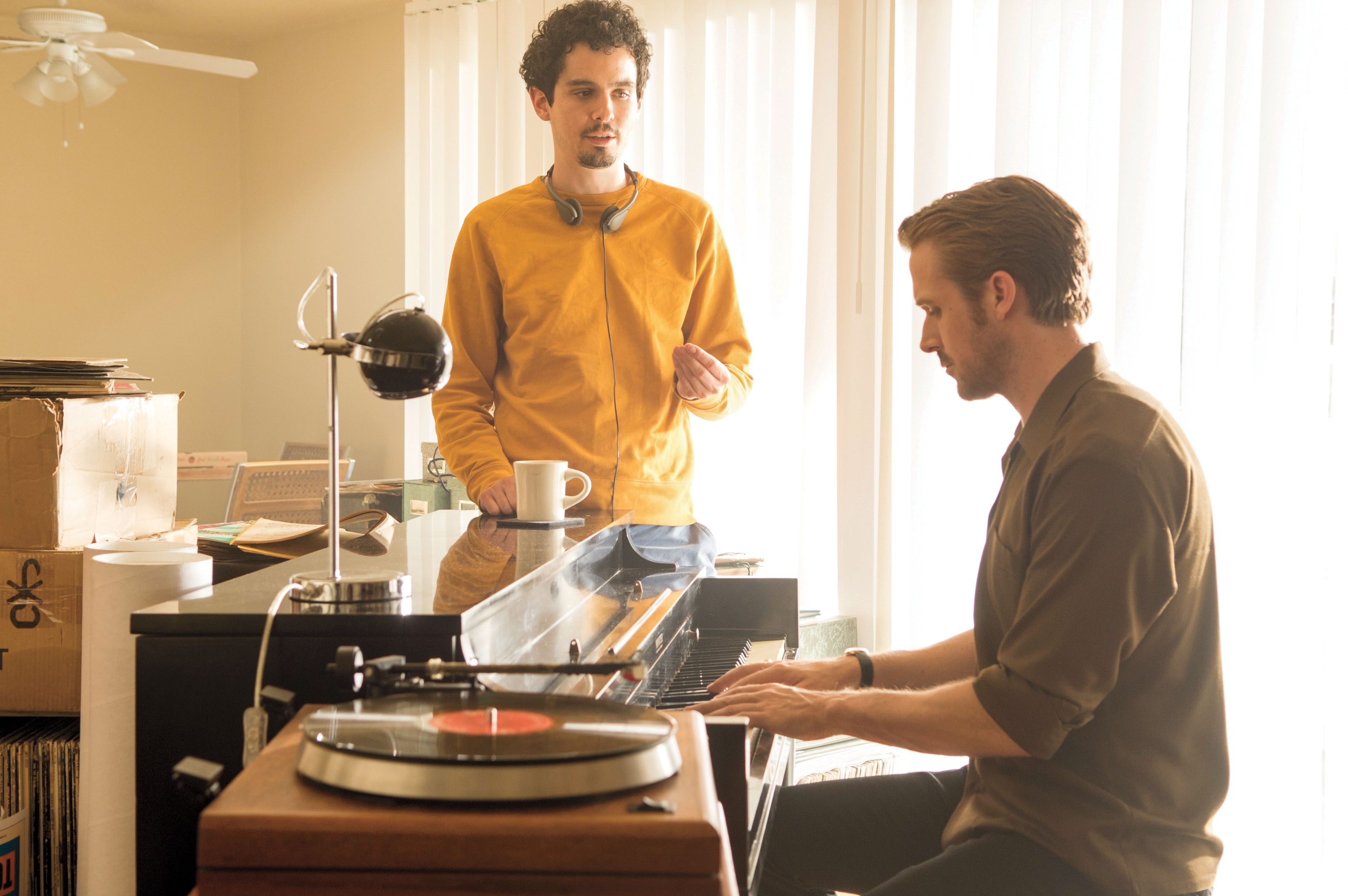 Damien Chazelle Ryan Gosling La La Land Credit Dale Robinette