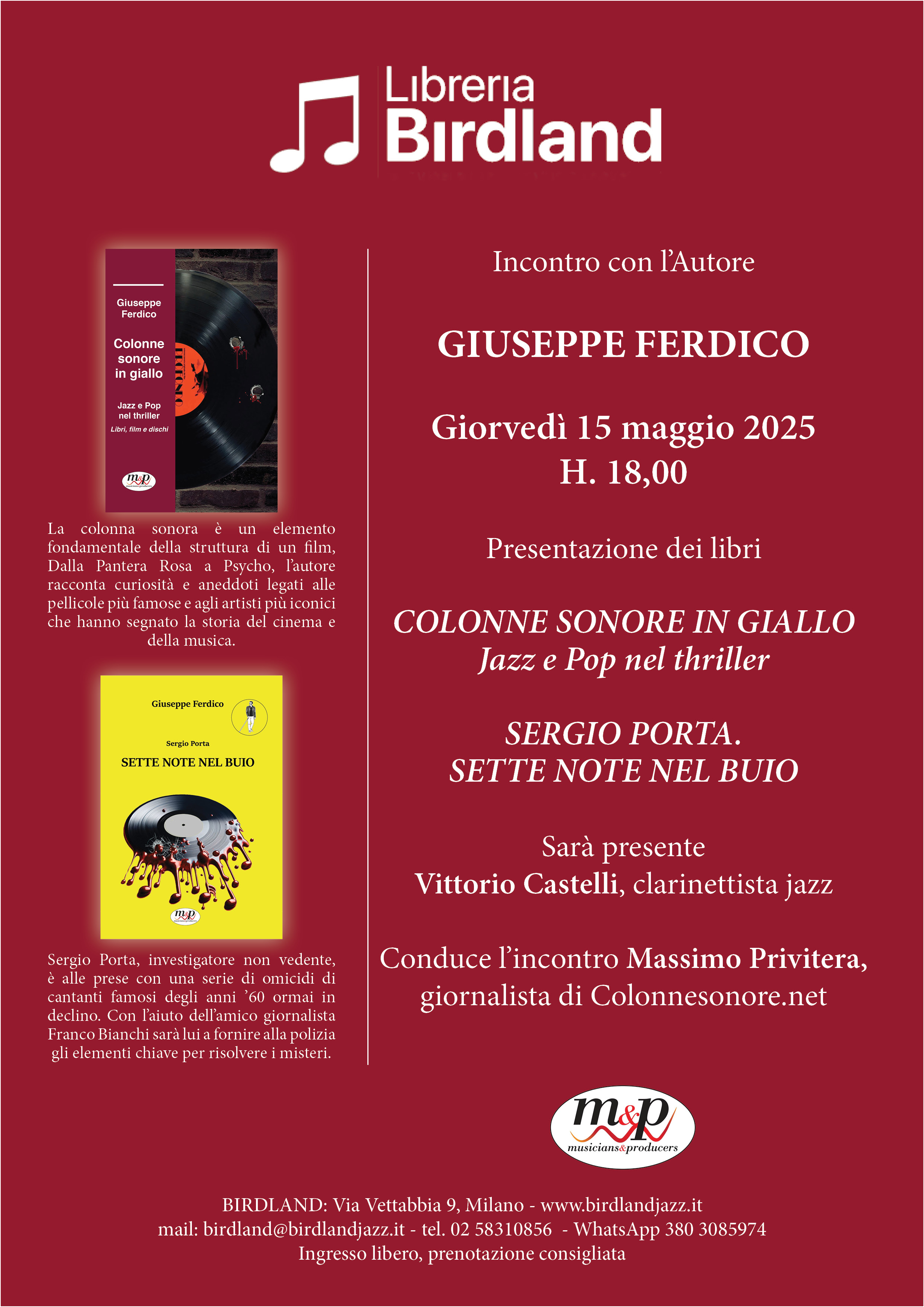 Locandina Presentazione Ferdico Birdland 2