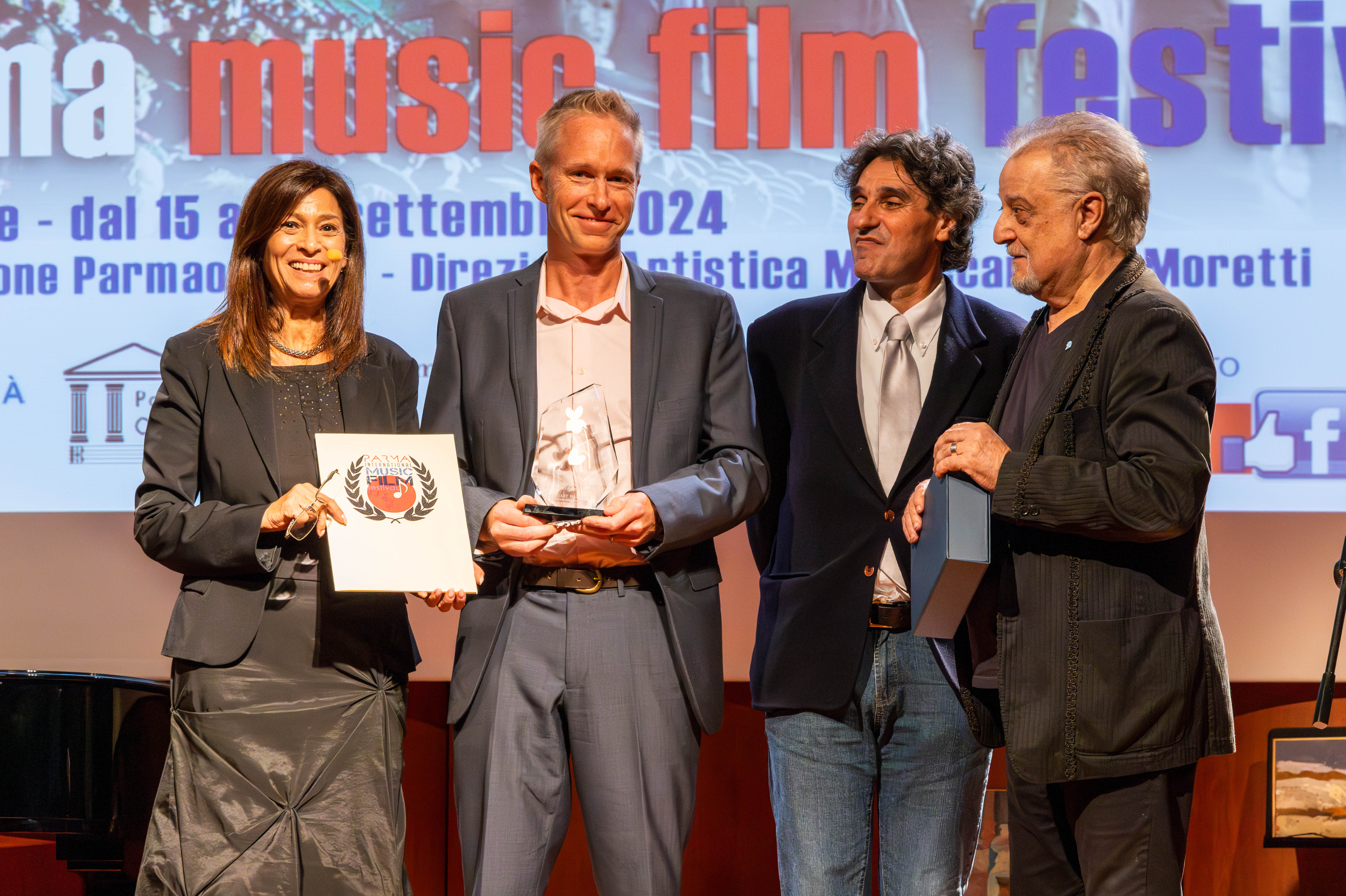 Violetta dOro Miglior Compositore Stuart Hancock