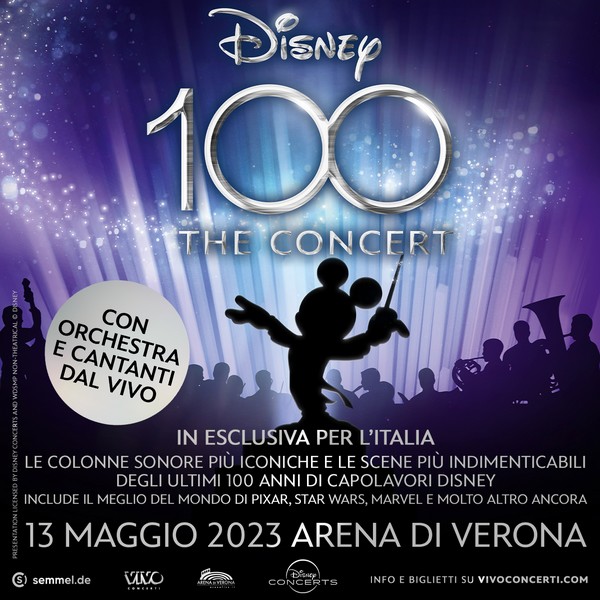 foto disney concerto 100 anni verona 4