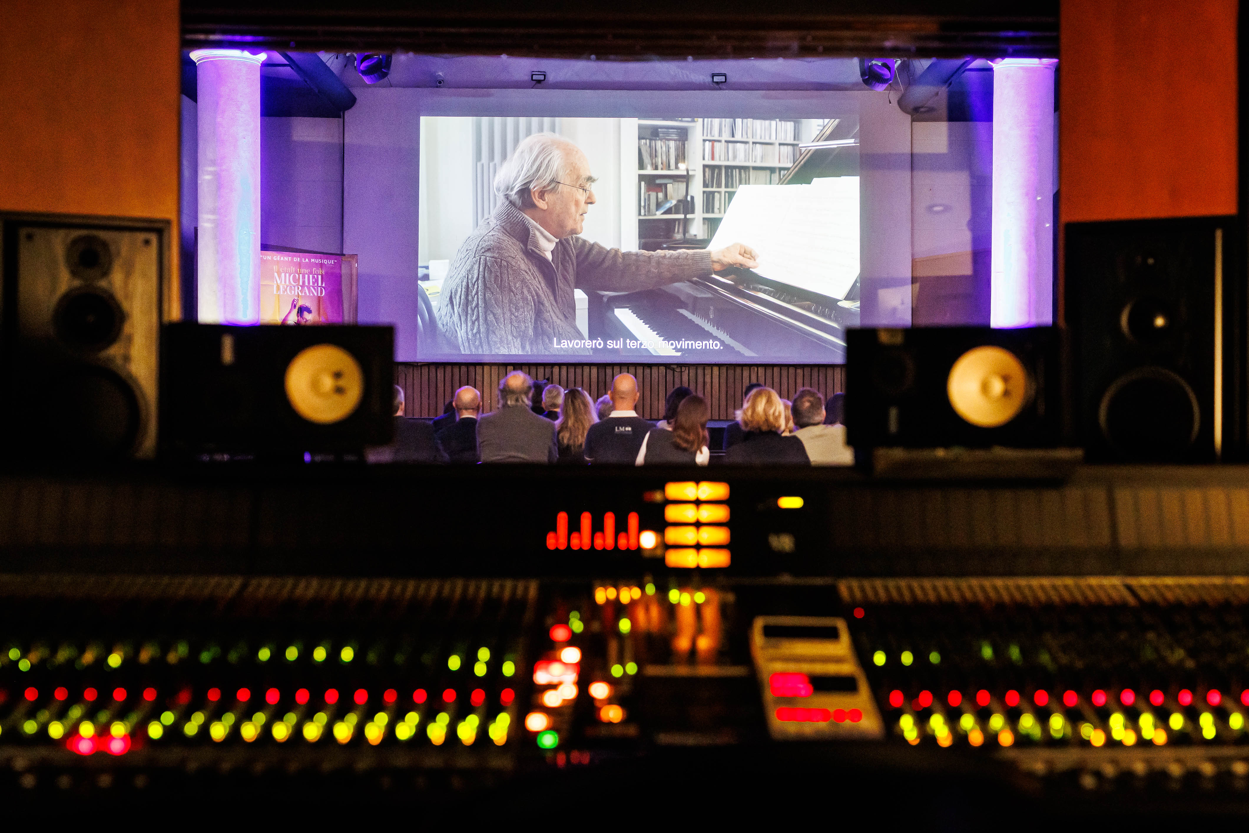 foto michel legrand roma film music festival 2025 3