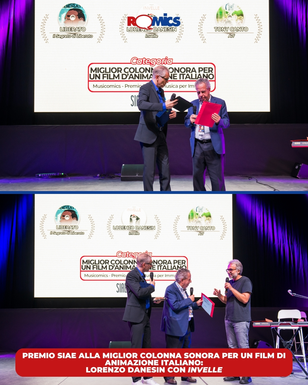 foto musicomics premio animazione