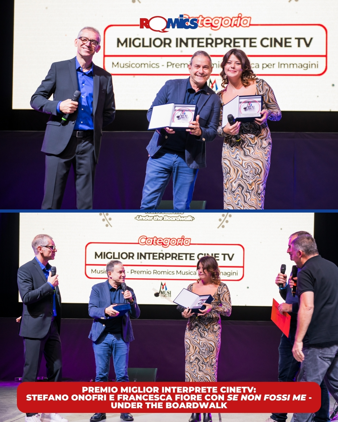 foto musicomics premio cinetv