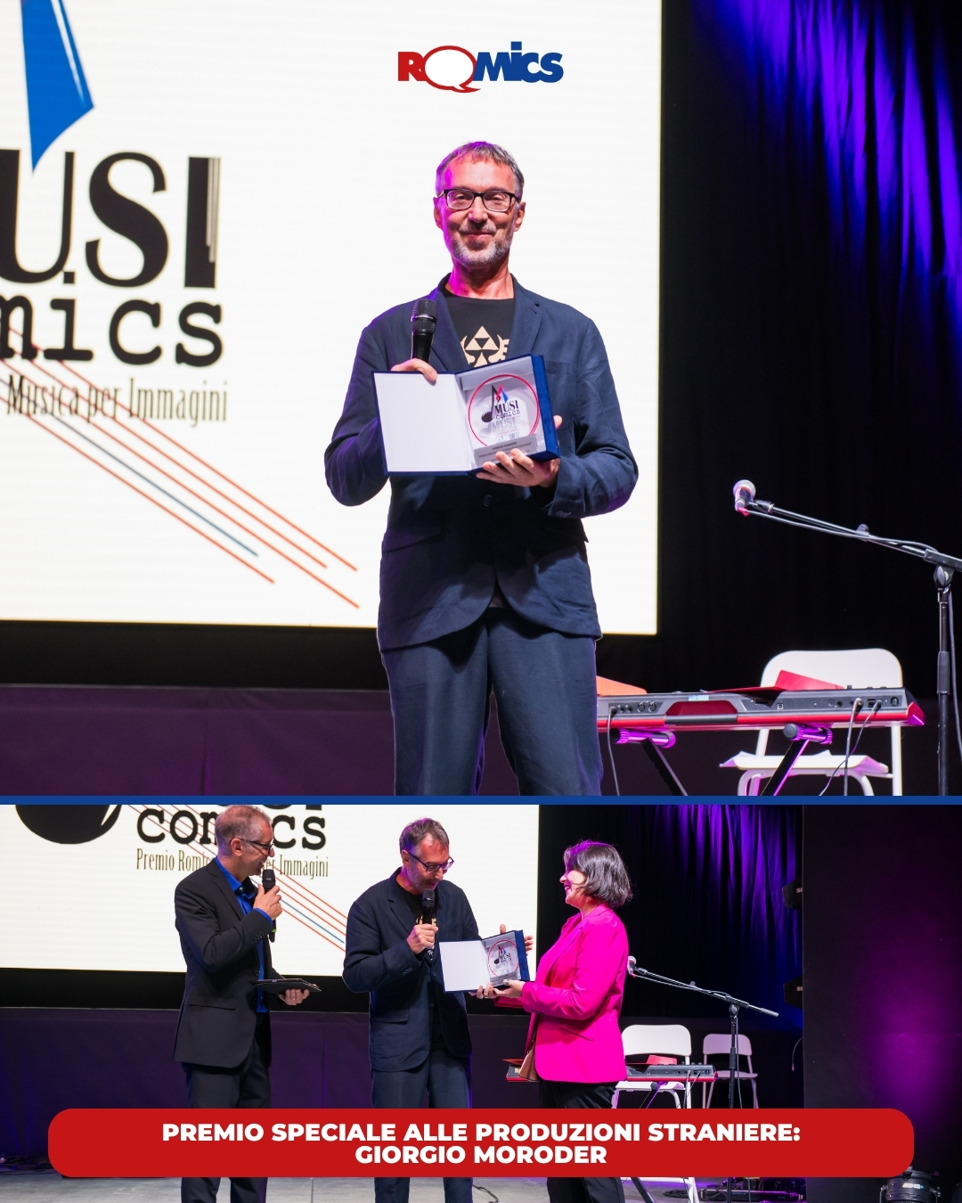 foto musicomics premio giorgio moroder
