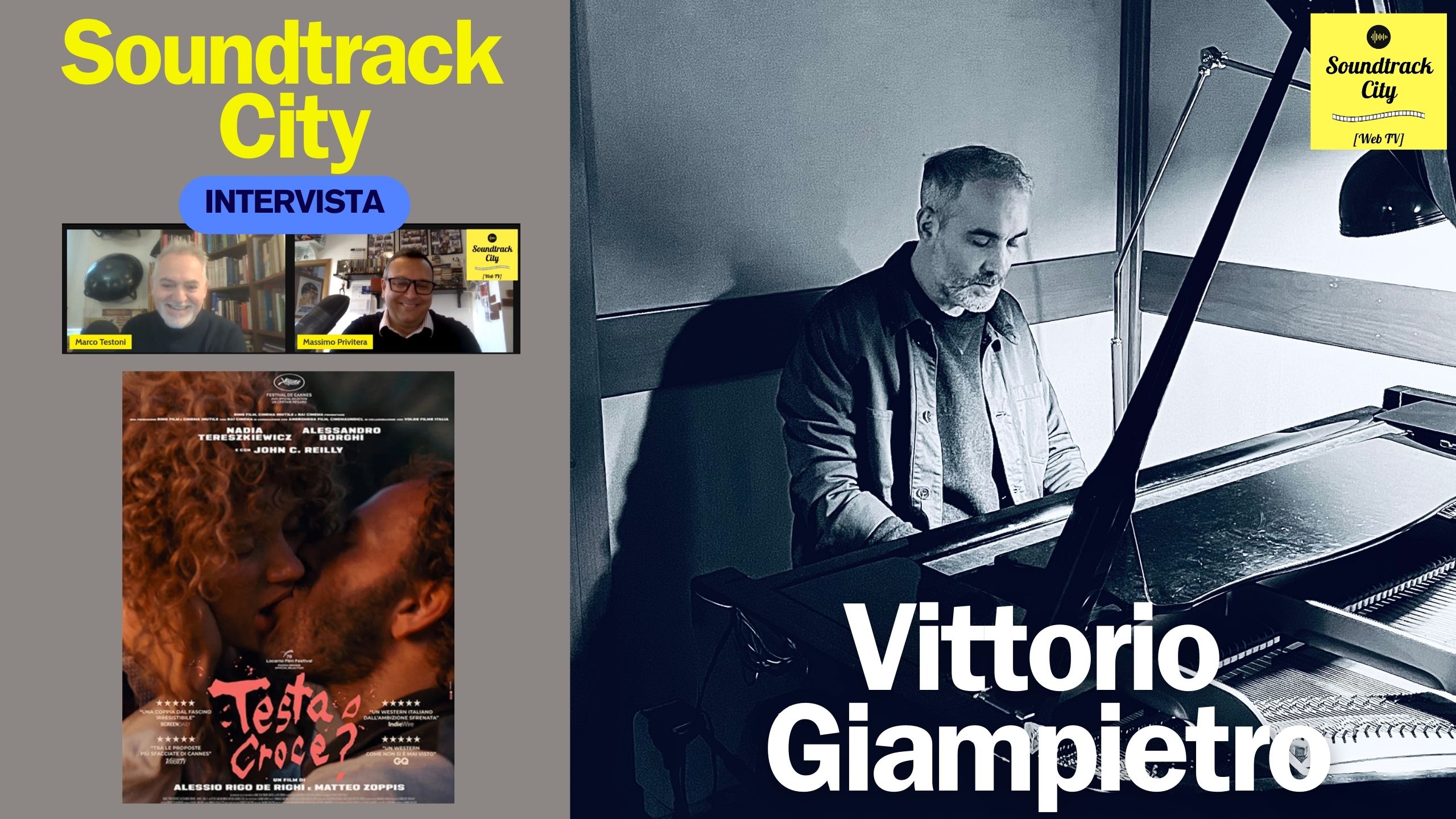 locandina soundtrack city vittorio giampietro