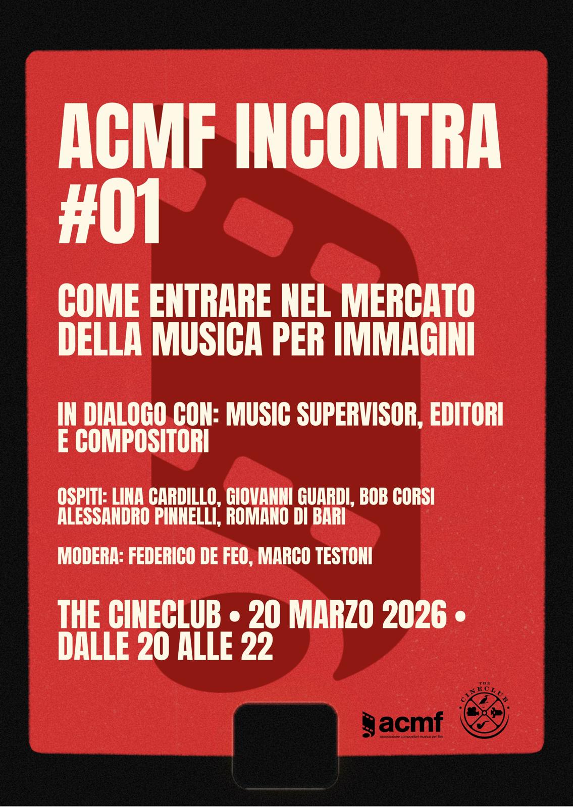 ColonneSonore.Net locandina acmf incontra cineclubroma