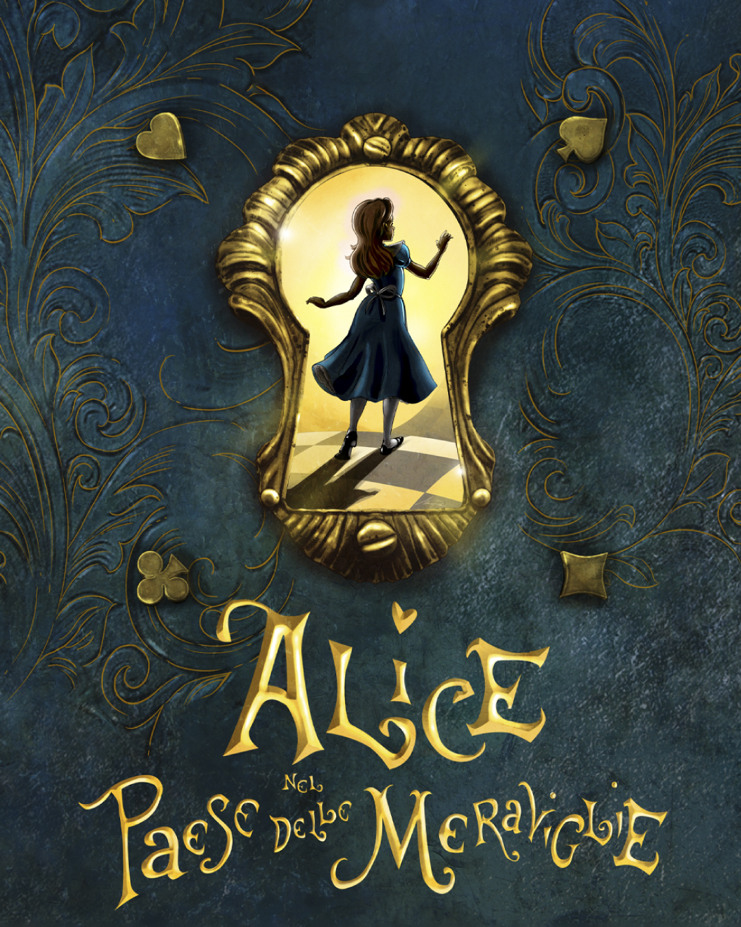 locandina alice nel paese delle meraviglie musical 2025 1