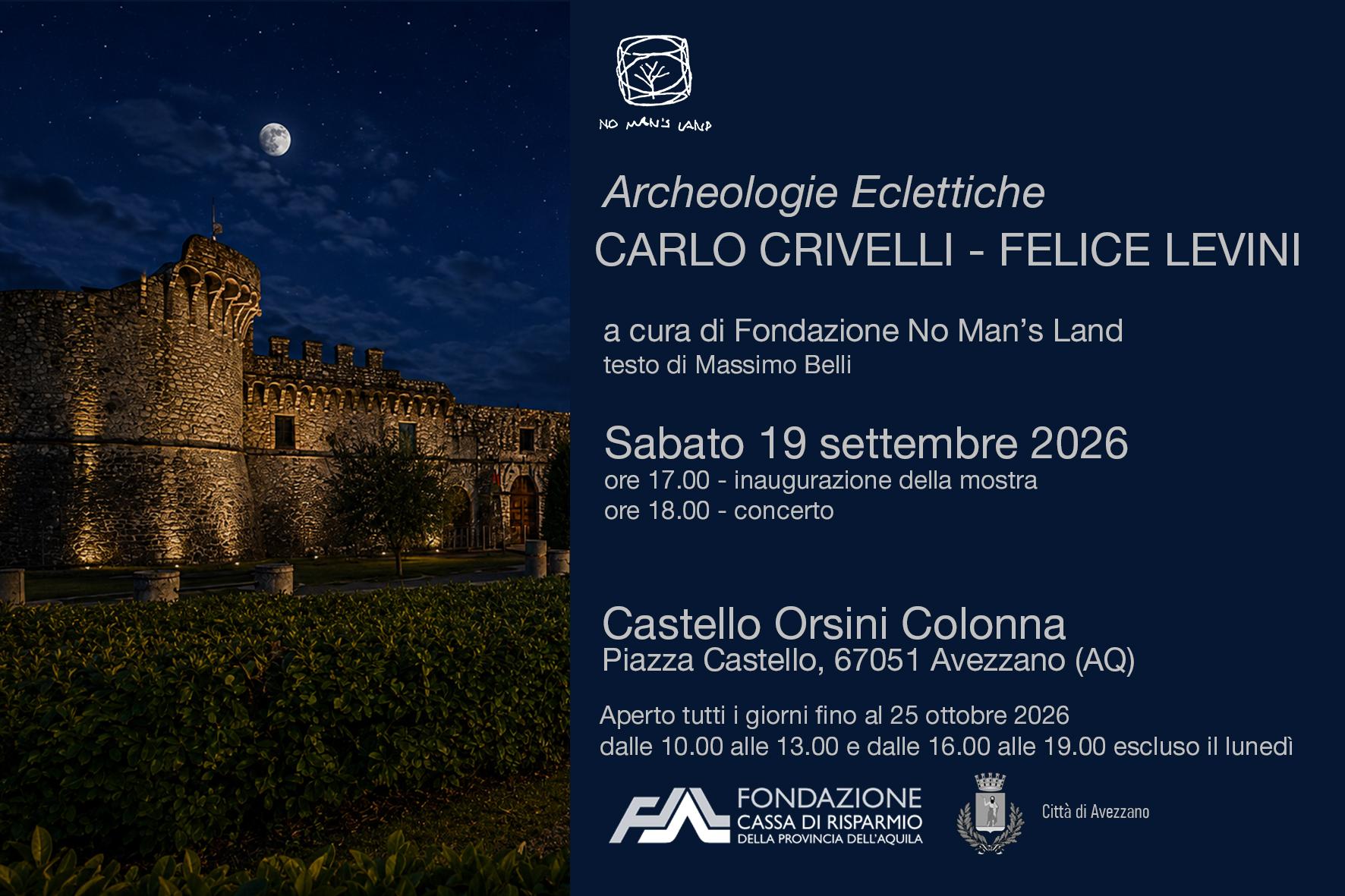 locandina archeologie eclettiche