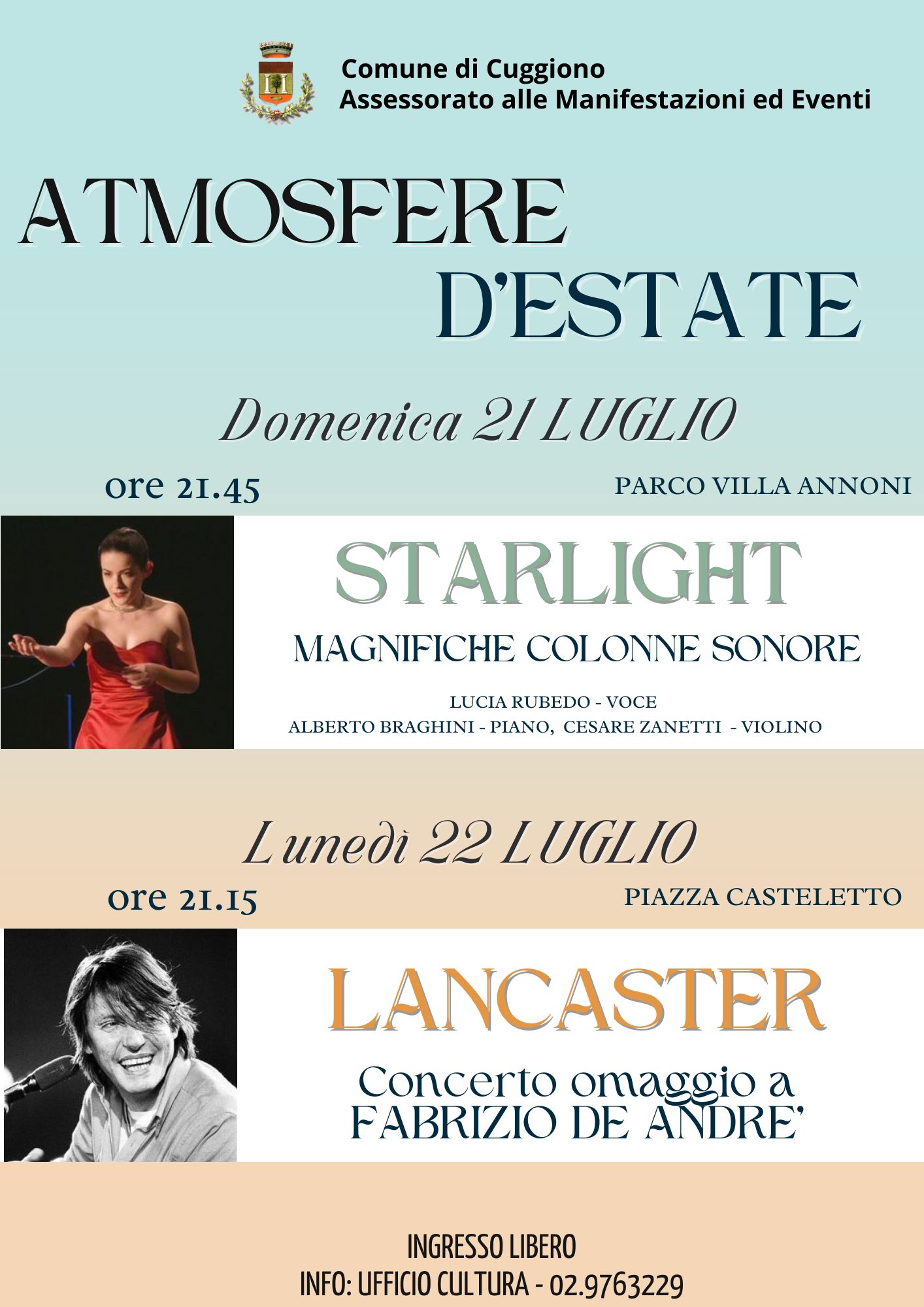 locandina atmosfere estate