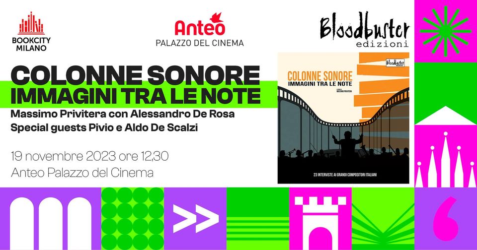 locandina book city colonne sonore