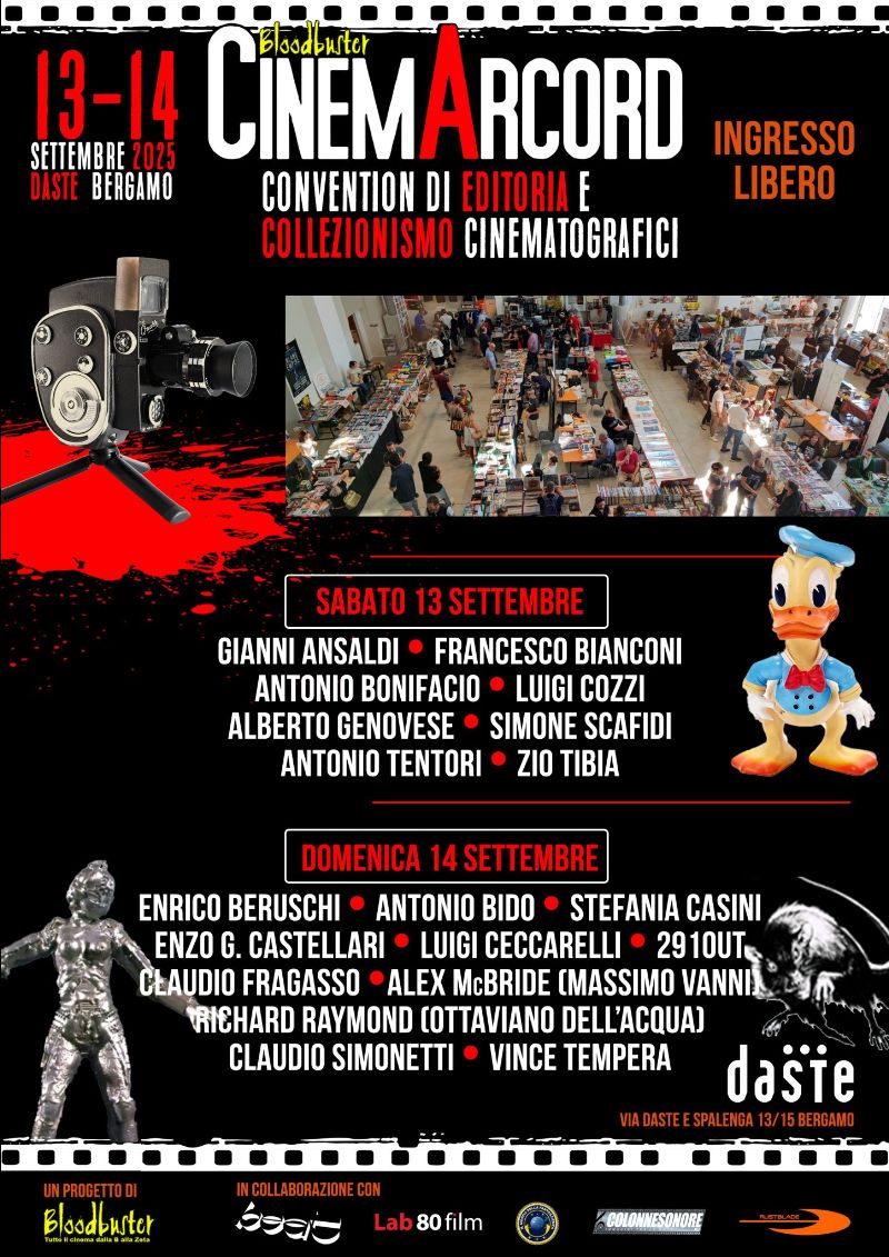 locandina cinemarcord 2025 programma totale