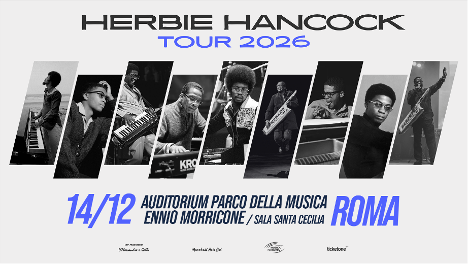 ColonneSonore.Net locandina concerto herbie hancock roma 2026
