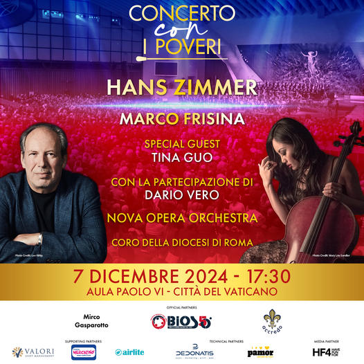 locandina concerto poveri roma zimmer frisina