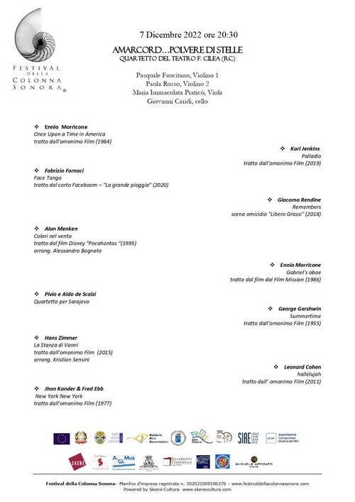 locandina festival della colonna sonora calendario4