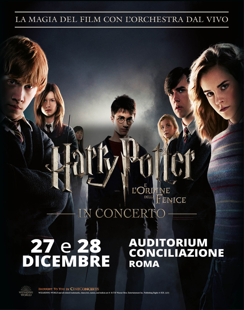 locandina harry potter ordine fenice conciliazione