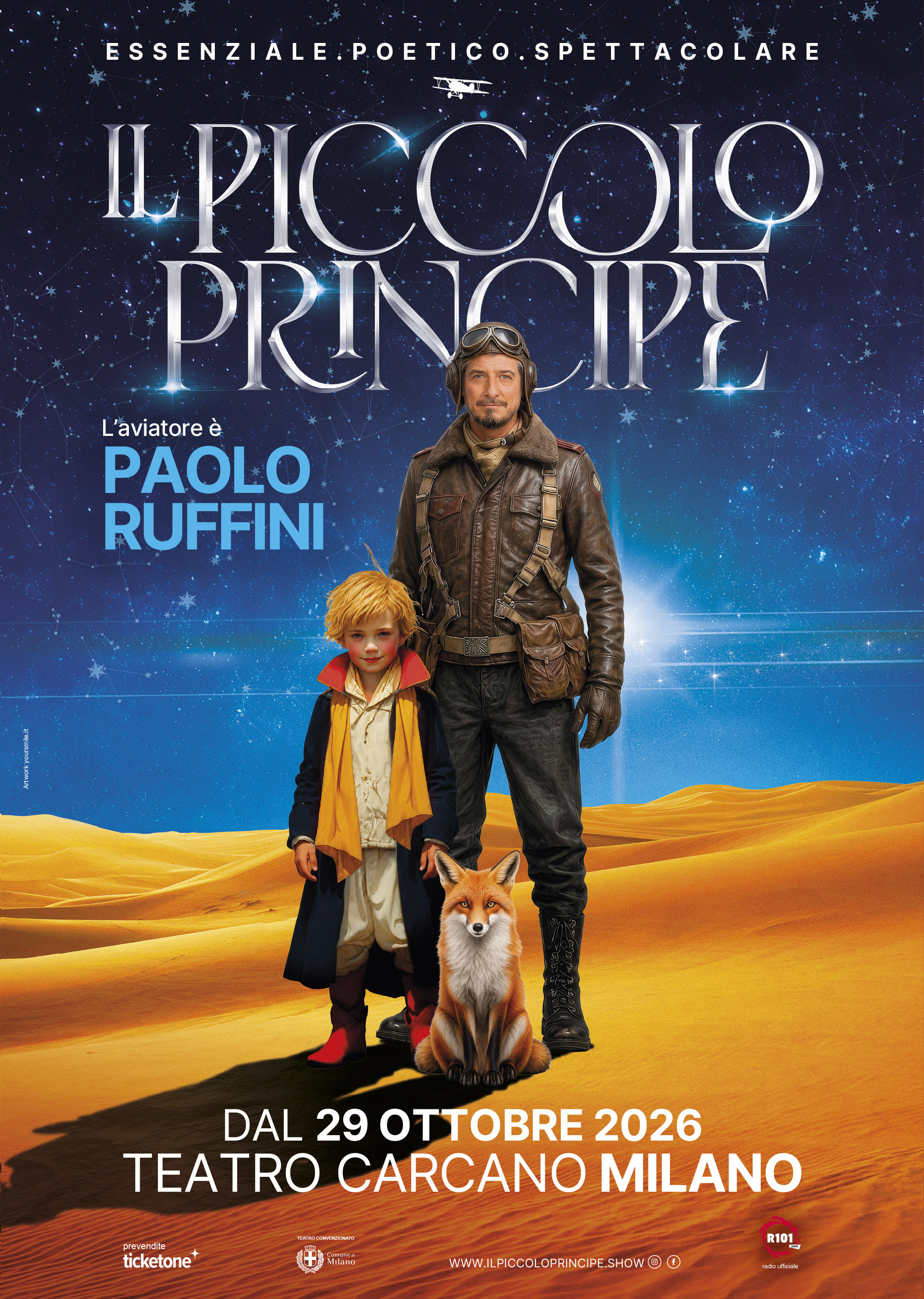 locandina il piccolo principe ruffini