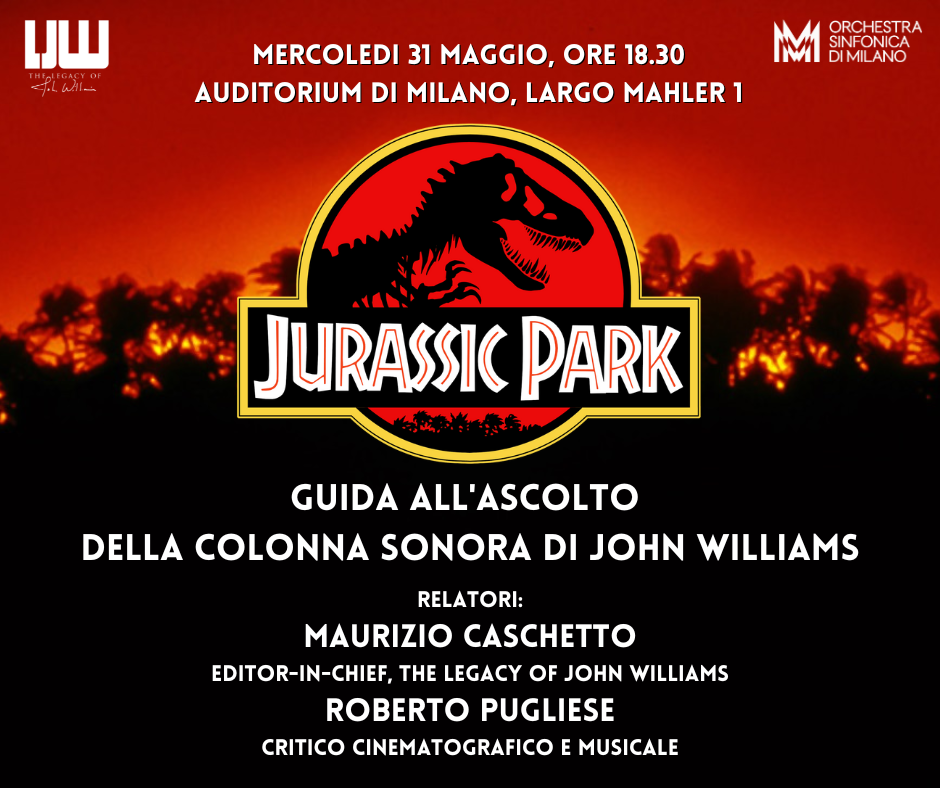 ColonneSonore.Net locandina jurassic park guida ascolto