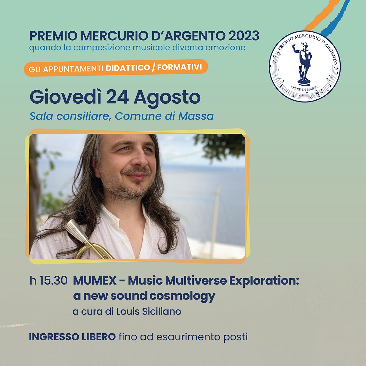 locandina mercurio argento siciliano masterclass