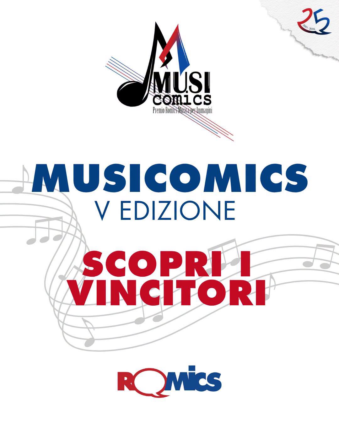 locandina musicomics 2026 vincitori nuovi 1