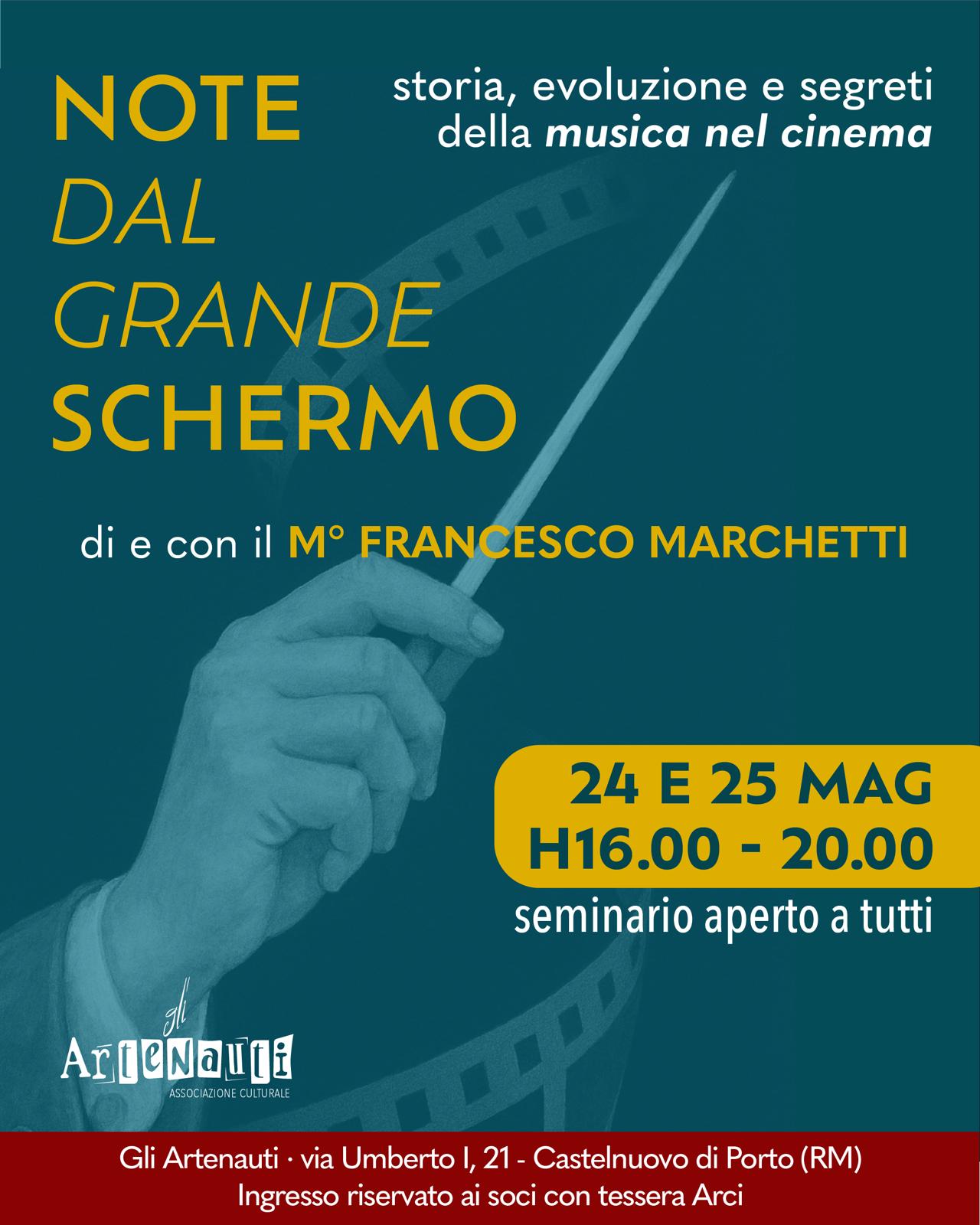 ColonneSonore.Net locandina note schermo masterclass