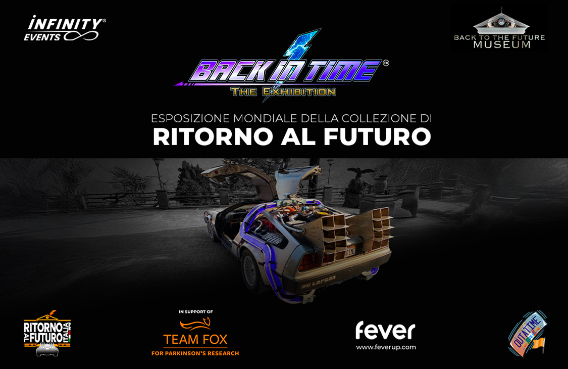 locandina ritorno al futuro mostra