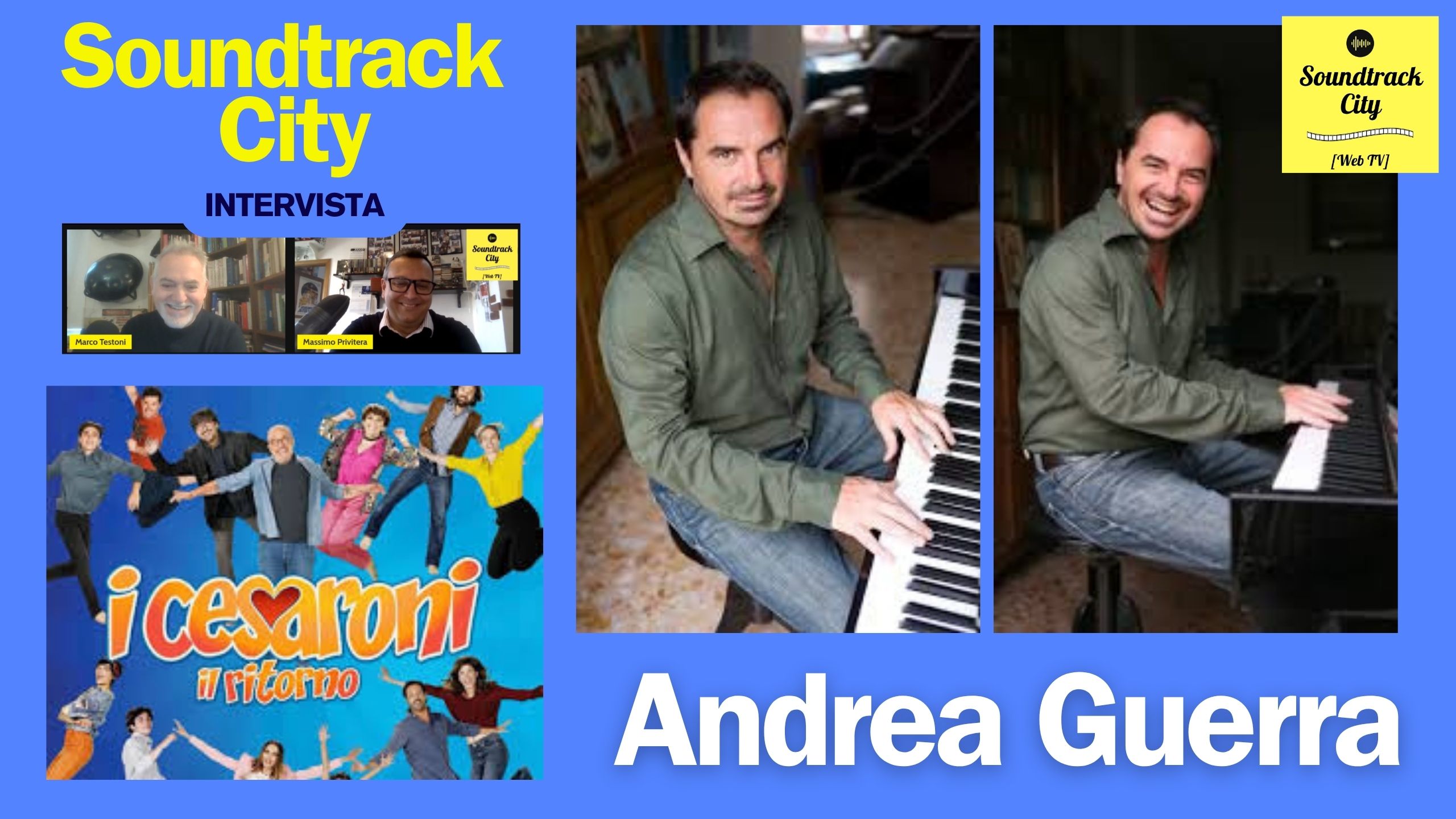 locandina soundtrack city andrea guerra cesaroni7